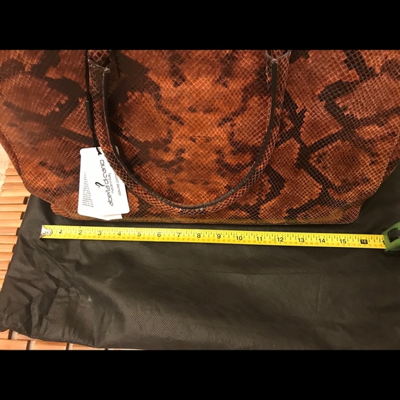 Alberta Di Canio LEATHER TOTE - Made in Italy - Picture 8 of 16